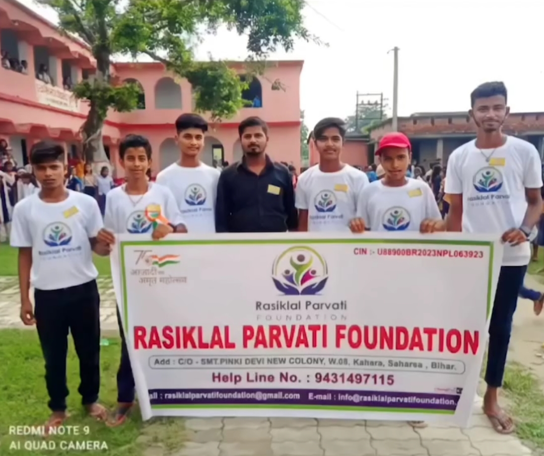 Rasiklalparvati Foundation helping families on the ground